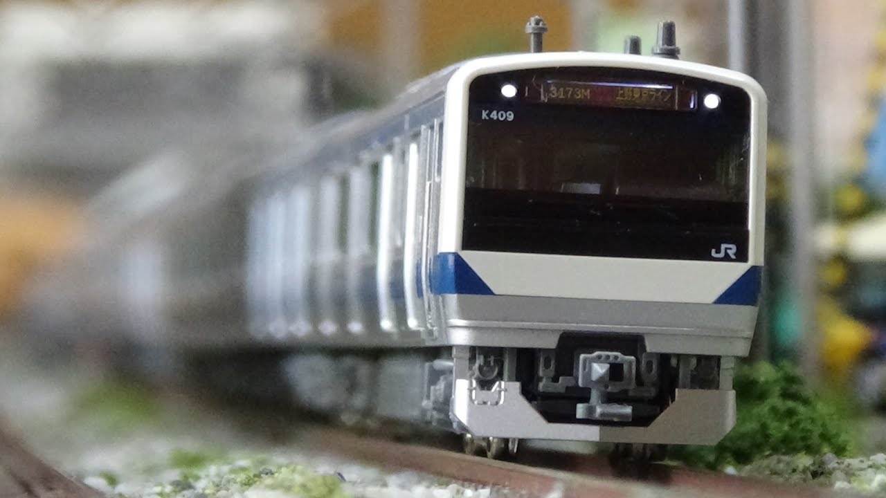 Nゲージ E531系 常磐線・上野東京ライン 走行シーン集