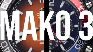 Unboxing 2 NEW Orient Makos 3s! (For real this time)