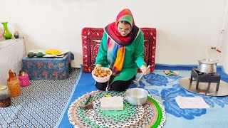 Life routine of rural women in Iran | Cooking favorite food of villagers and nomads in Iran