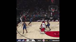 Baiting TJ into a shot #nba #basketball #clippers #trailblazers