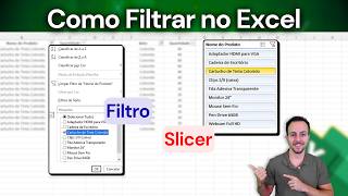 Como Filtrar Planilha no Excel | Filtros Tradicional vs Botões Interativos