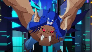 Супергерои Бэтмен Unlimited Pоссия Бэтмен и Красный Робин противостоят Человекулетучей мыши DC Kids