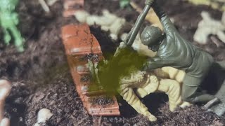 Plastic grinder ep. 1 | Army men stop motion war film