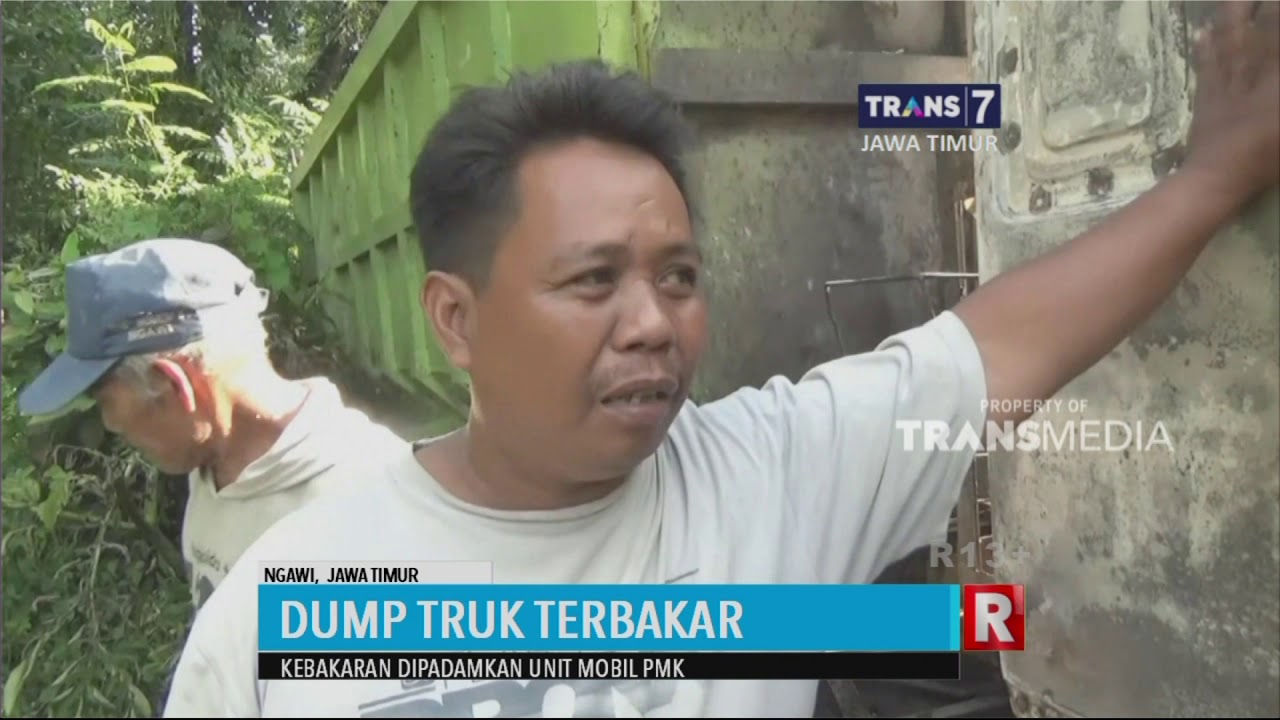  Dump  Truk  Terbakar YouTube