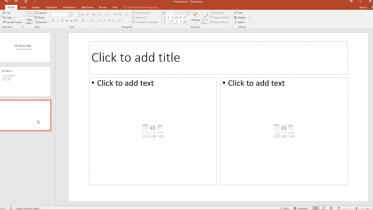 PowerPoint Level 1 - Creating Slides and Content, Part 2 - YouTube
