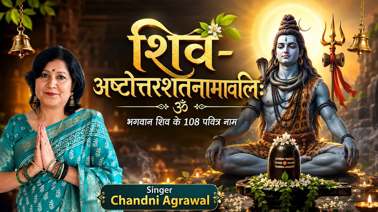 Shiv Ashtottara Shatanamavali || CHANDNI AGRAWAL || 108 Shiv Mantras || Shravan Special || Shiv Song