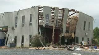 Severe storms and tornadoes batter southern states