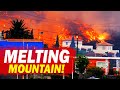 Scary scene at Canary Island, Lava pours out of Volcano on La Palma | Spain & Iceland volcano