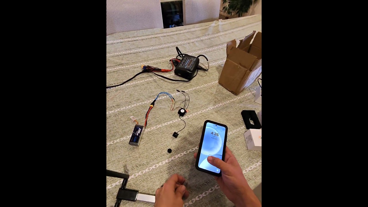 Runcam WifiLink 2 Openipc camera with receiver.