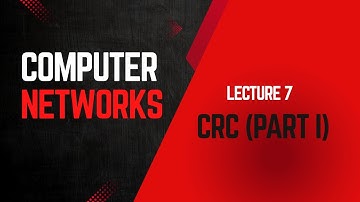 Computer Networks Lecture 7 | CRC Part 1 – Polynomial Method Explained | GATE 2026