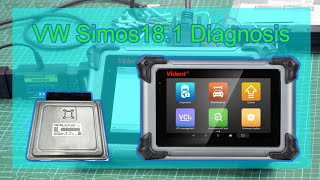 Vident iSmart800 Pro Diagnose VW Simos18.1 ECU - Cardiagtool screenshot 1