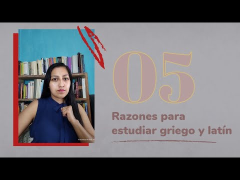 Video: ¿El programa de estudios es griego o latín?