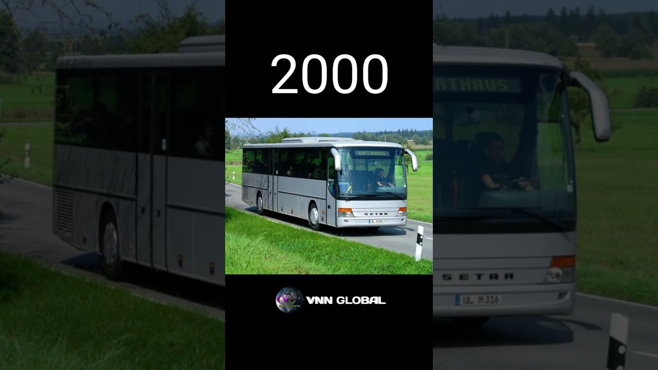 Evolution Of Setra 1951 2023 Shorts