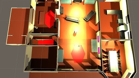 UCA game design escape room Unity mesh block Level