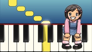아이들이 피아노에서 배울 수있는 5 가지 아주 간단한 노래 screenshot 2