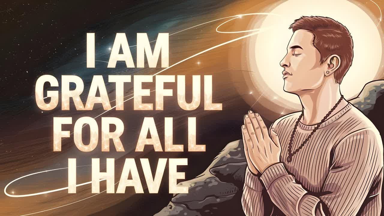 NEW!I Am Grateful for All I Have | Powerful Positive Affirmations to ...