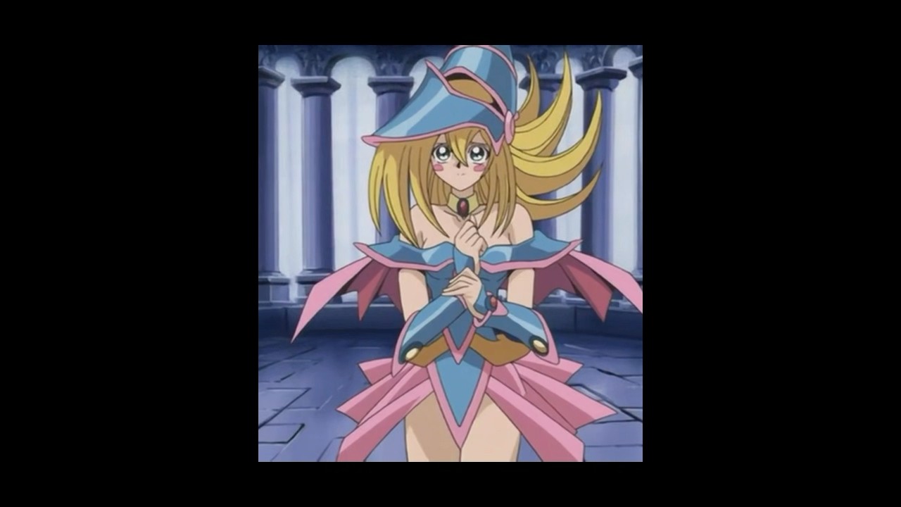 Dark Magician Girl talking to Yugi and Yami Yugi