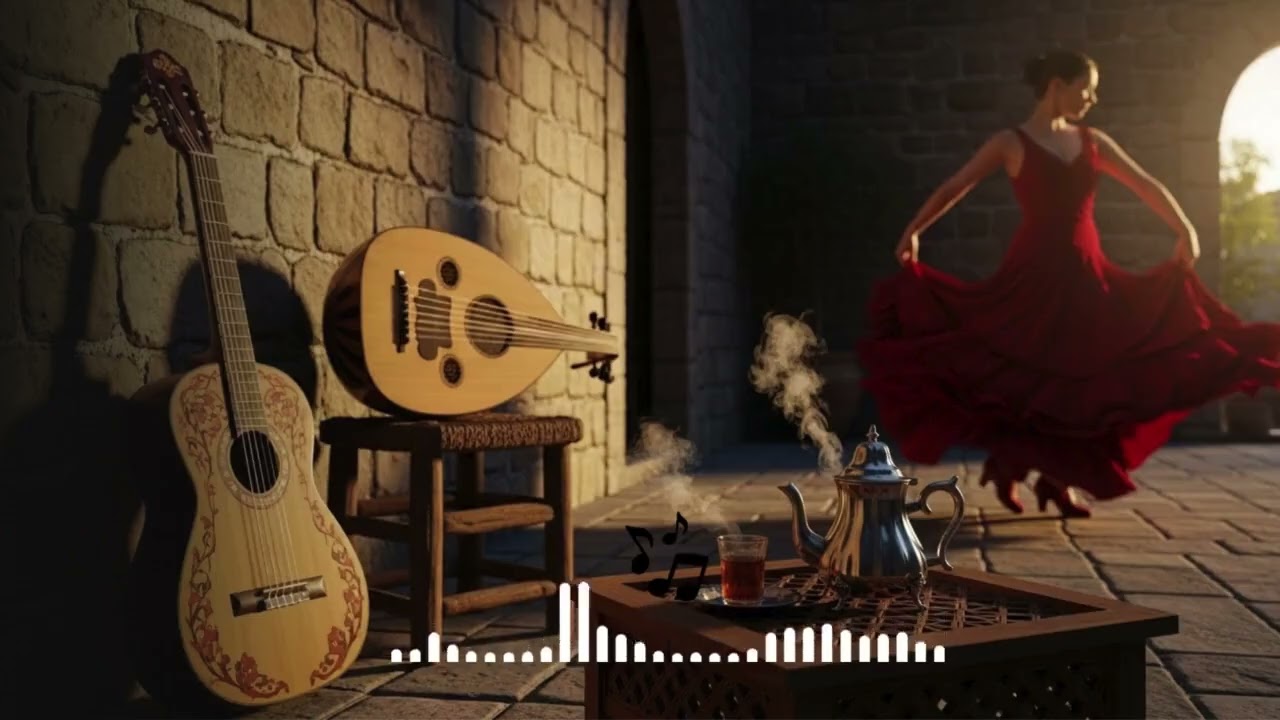 Spanish Guitar Meditation – Best Arabic Oud & Flamenco Fusion Mix