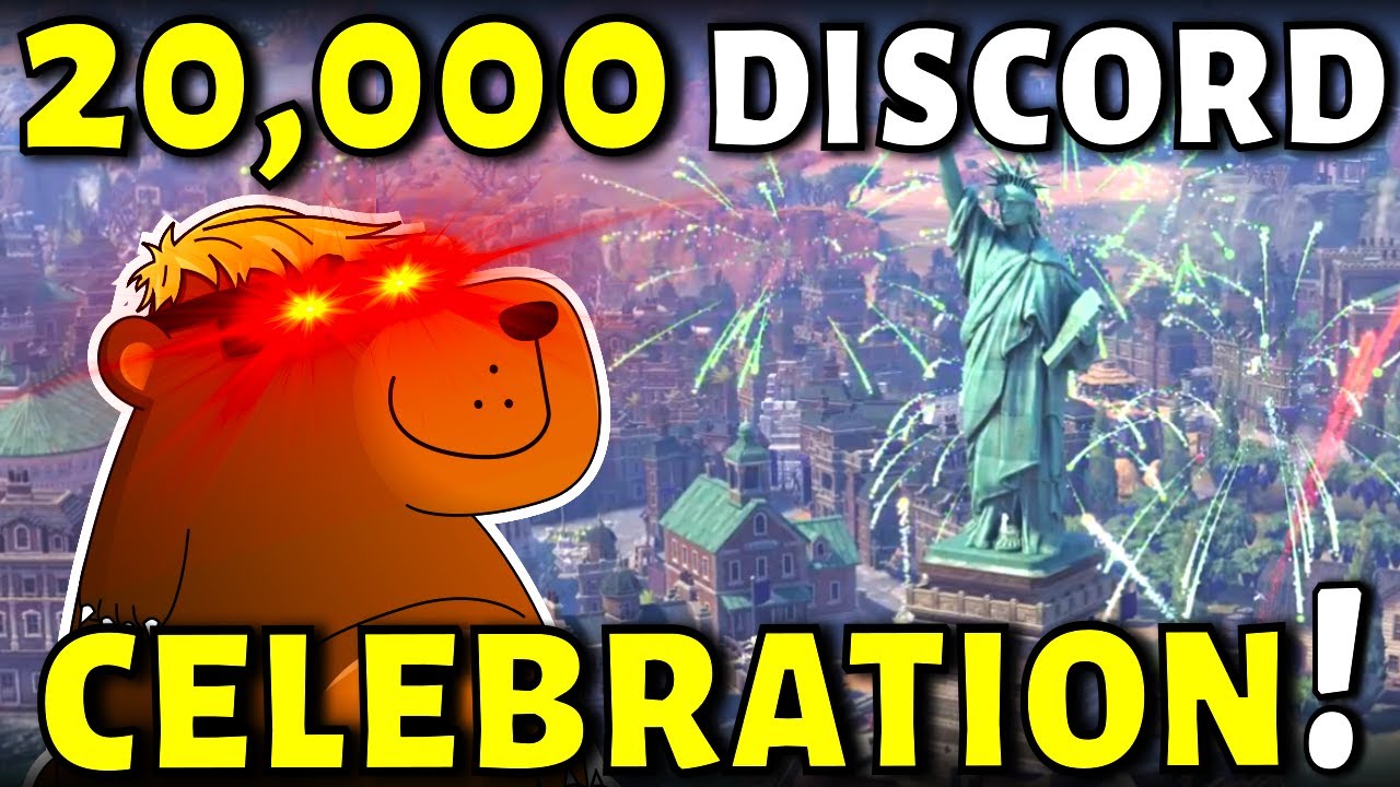 URSA SPECIAL! 20,000 Discord Members Celebration Stream!! (Civilization 6)