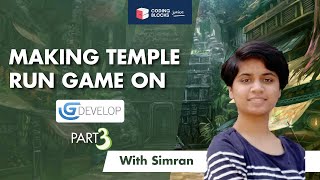 Making Temple Run Game on G-Develop (Part - 3) | Coding for Kids | Coding Blocks Junior screenshot 4