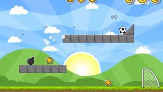 Gravity Soccer -- Level 9 Walkthrough