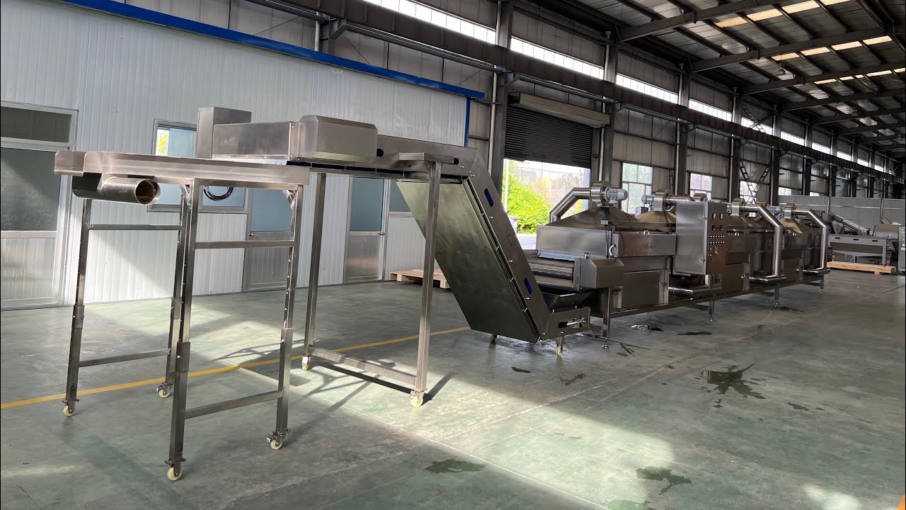 Palm dates processing machines dates oven elevator tables - YouTube