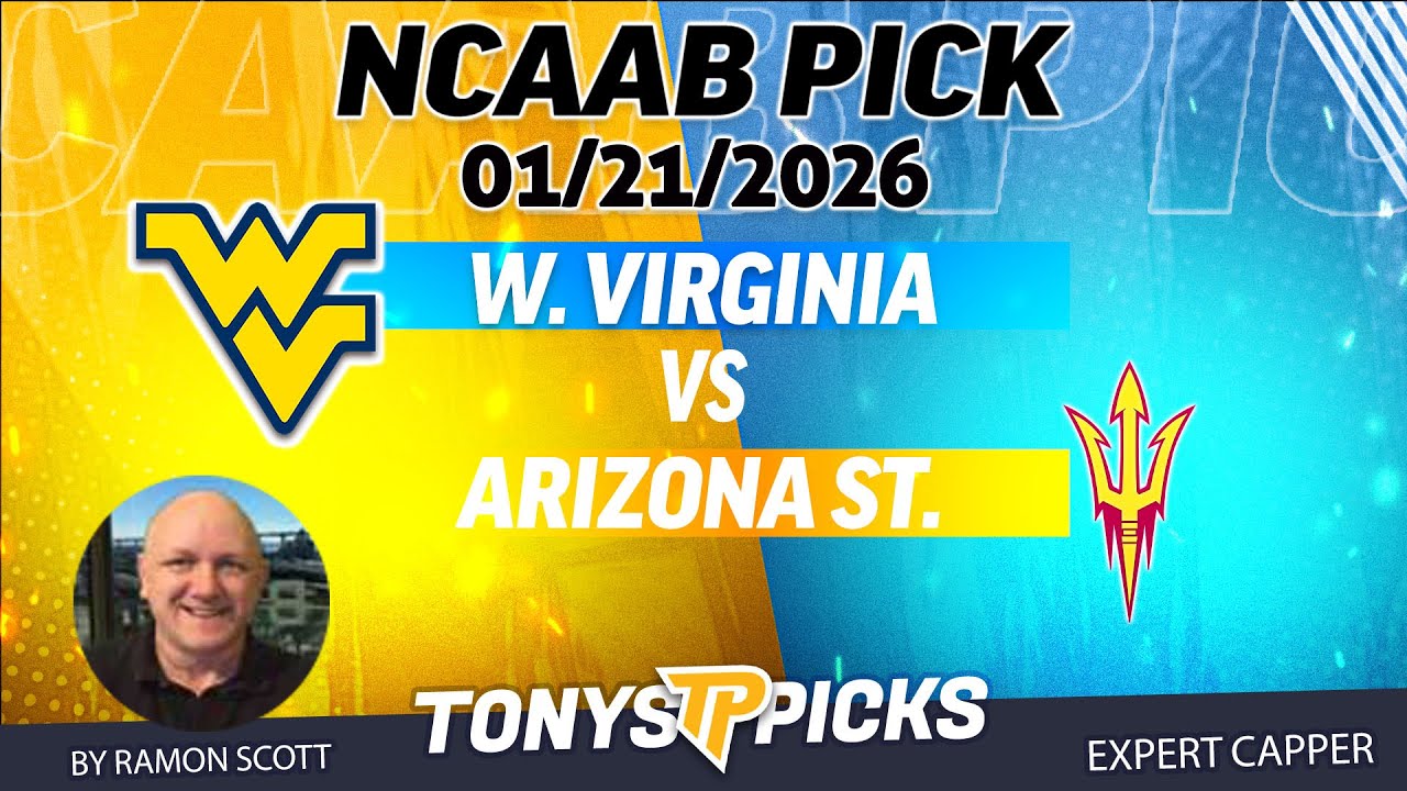 West Virginia vs. Arizona St NCAAB Betting Odds & Picks, 1/21/26 | Night Moves Show