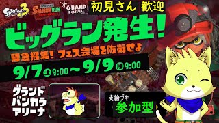 【スプラトゥーン3】2024/07/21 今日はビックラン参加型！ケモノと一緒に参加しませんか！？楽しもう！初見さん歓迎！！【チョヒロ/Vtuber】