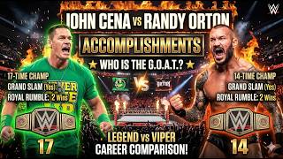 John Cena vs Randy Orton: All Career Accomplishments Compared! 🏆 || ProWrestle KING