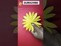 Easy Paper Flower Making | DIY Paper Flower Craft 🌸 |  #shorts #paperflowers #papercrafts