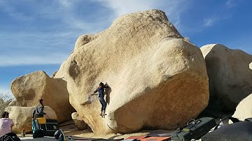 Stem Gem V4 | Joshua Tree Bouldering.