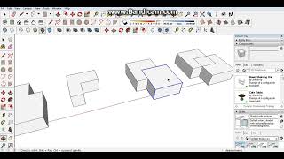 พื้นฐานการใช้เครื่องมือ Solid tools ในโปรแกรม Sketch up