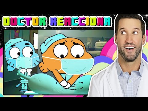 Médico de Emergencias REACCIONA a las Escenas Médicas de El Increíble Mundo de Gumball