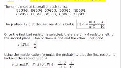 Stat 253 Ch.3 Multiplication Rule for AND (set intersection)