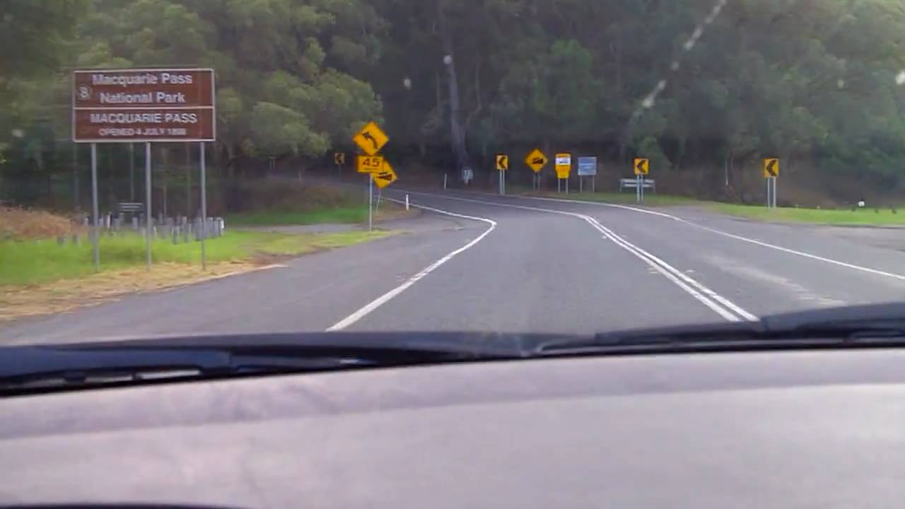 Sydney's Best Driving Roads - Macquarie Pass (Uphill)