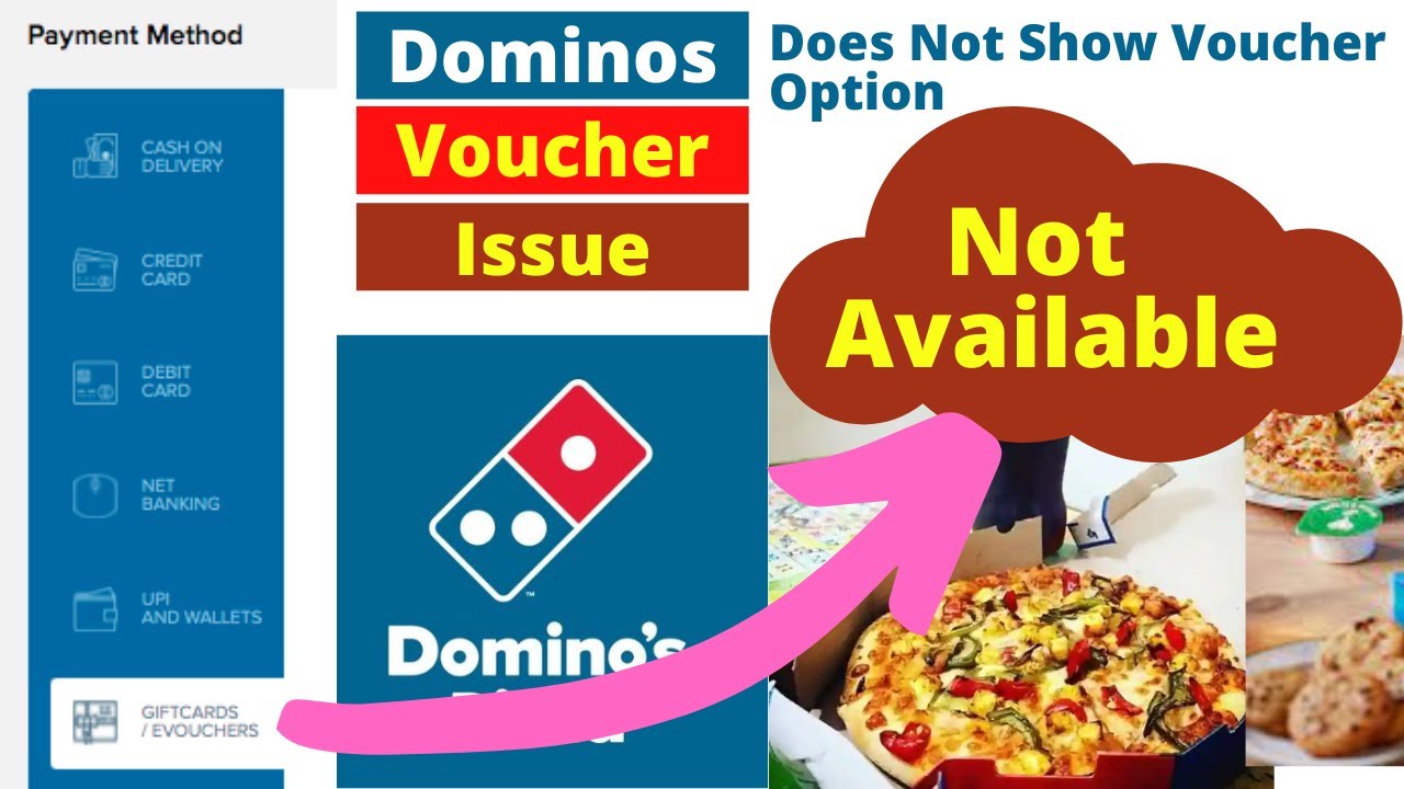 How to use DOMINOs gift card 2024 How to use DOMINOs voucher Redeem