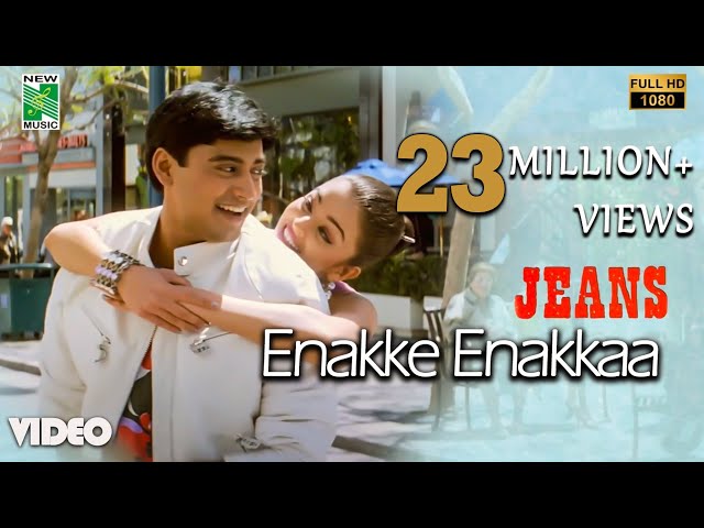Enakke Enakkaa Official Video | Full HD | Jeans | A.R.Rahman | Prashanth | Vairamuthu | AishwaryaRai class=