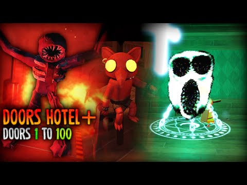 ROBLOX - DOORS HOTEL+ - [Doors 1 to 100 | Full Walkthrough] @NatureViking