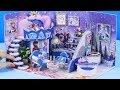 DIY Miniatures Frozen Bedroom and Bathroom #60