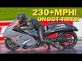 Racers STRUGGLE to Control 700 HP Street Tire Motorcycles!