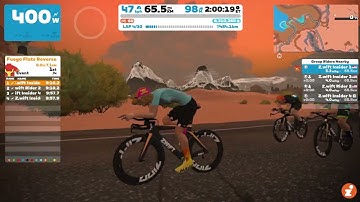 TTT Efficiency on Zwift with Pack Dynamics 4.1