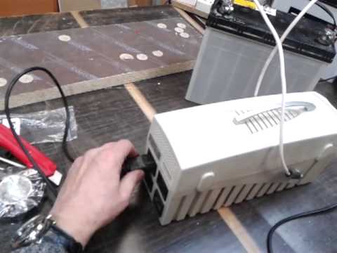 простой преобразователь тока из 12v в 220v  600 w
