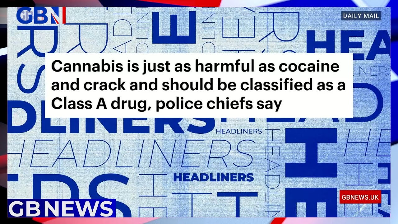 Cannabis is just as harmful as cocaine and should be classified as a Class A drug, police chiefs say