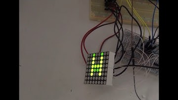 Подключение светодиодной матрицы 8x8 к arduino