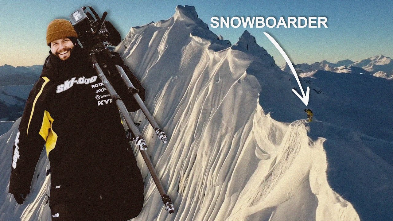 How Aaron Leyland became a professional snowboard filmmaker! 🎥