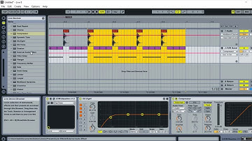 Rolling Bassline Techno How to plain and simple Ableton and any other DAW