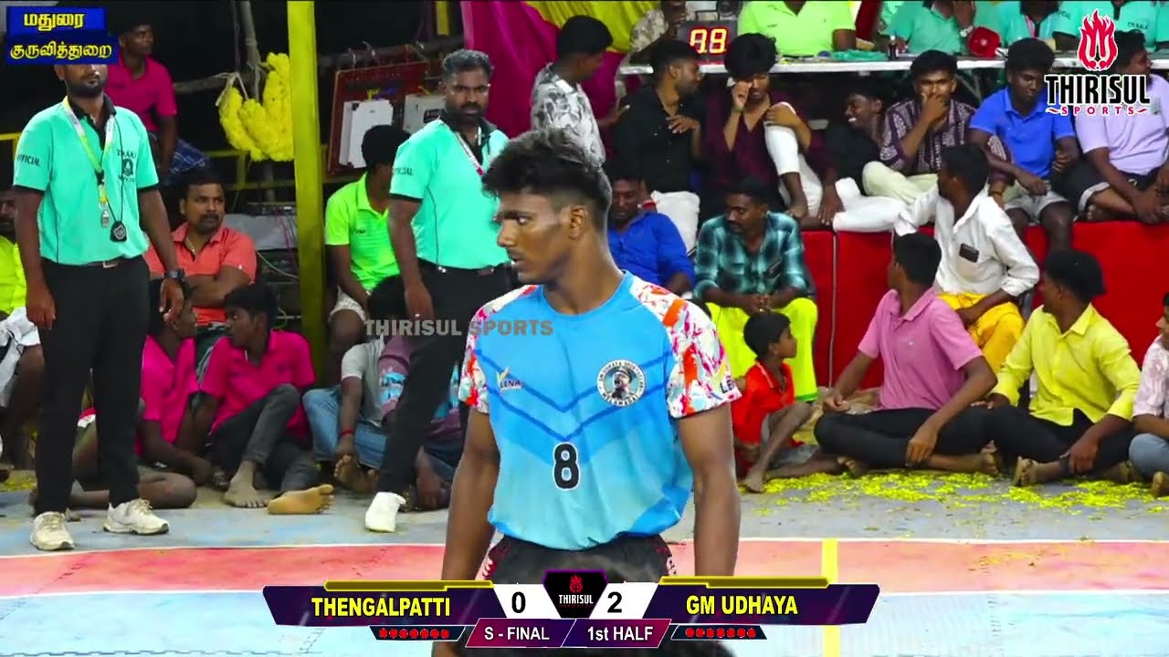 SF - 2 | THENGALPATTI THEVAR ANI (vs) GM UDHAYA | KURUVITHURAI (MDU Dt) | KABADDI MATCH 2025.