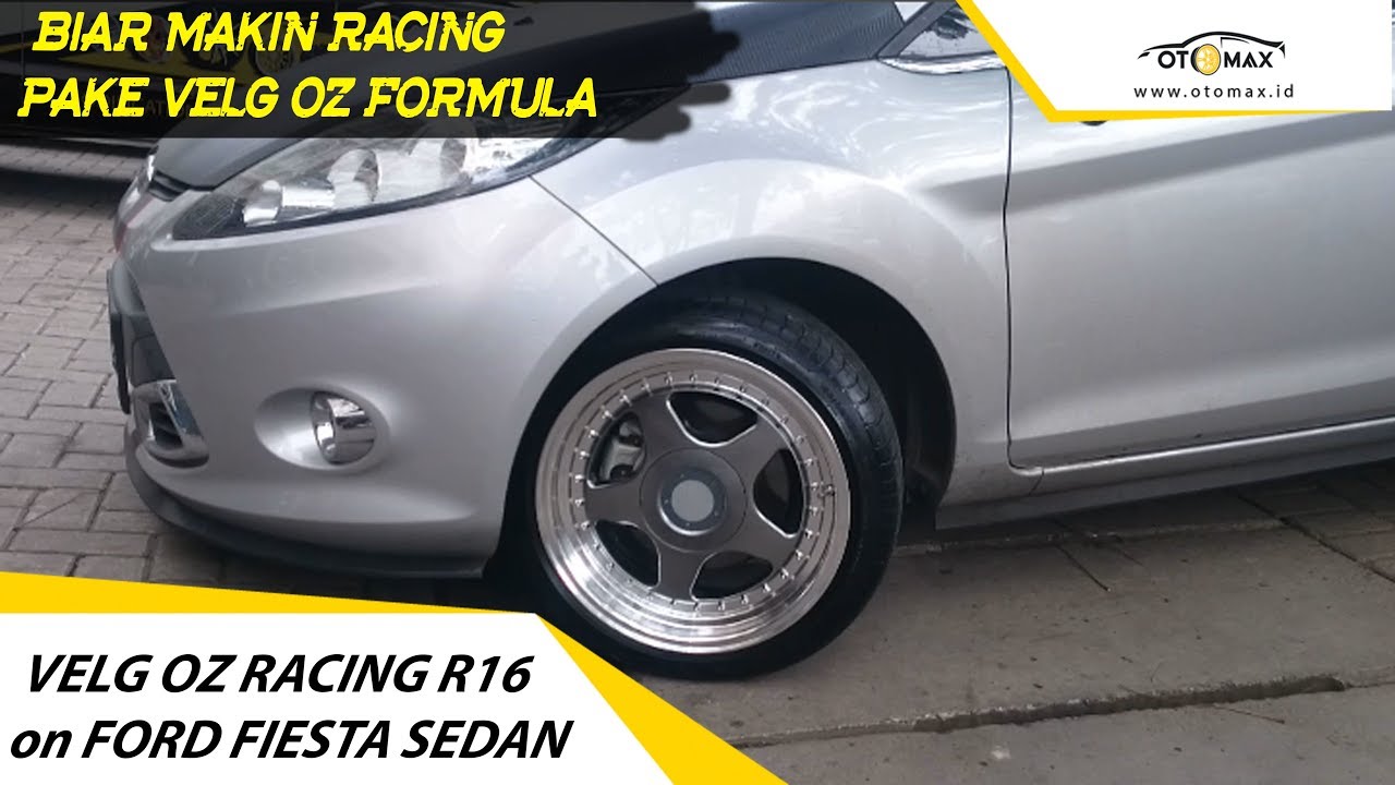  Velg Mobil OZ Racing formula Ring 16 on Ford Fiesta Sedan 