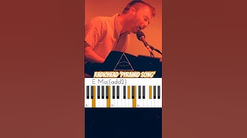 This Radiohead Chord Progression Will Mess With Your Brain! “Pyramid” Song Chords 🔥🎹🔥