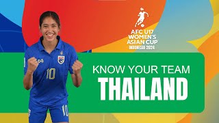 #U17WAC | Know Your Team : Thailand